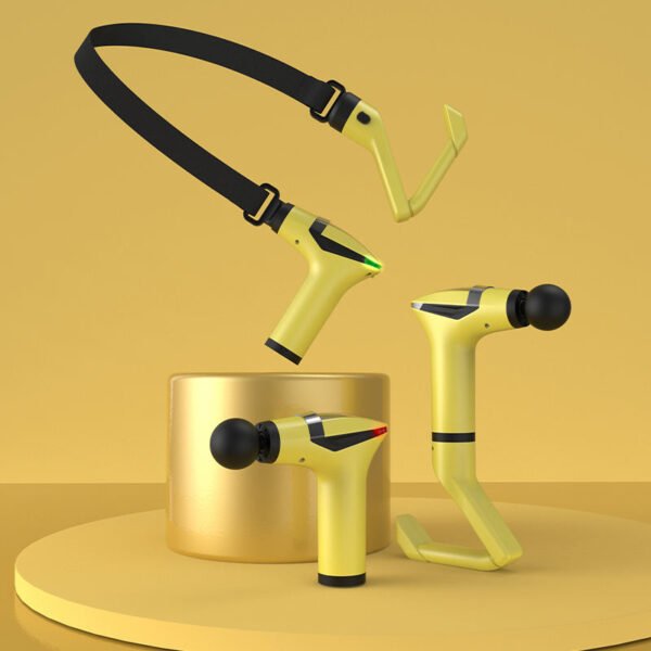 ⁦مسدس مساد المحمول بشاشة - massage gun LED screen & extended handle⁩ - الصورة ⁦9⁩