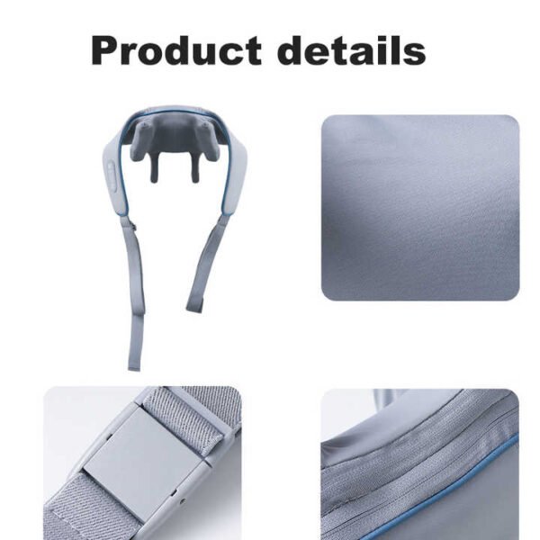 ⁦حزام مساج الضهر و الكتف بالزوائد - 5D shoulder and  back massager⁩ - الصورة ⁦3⁩