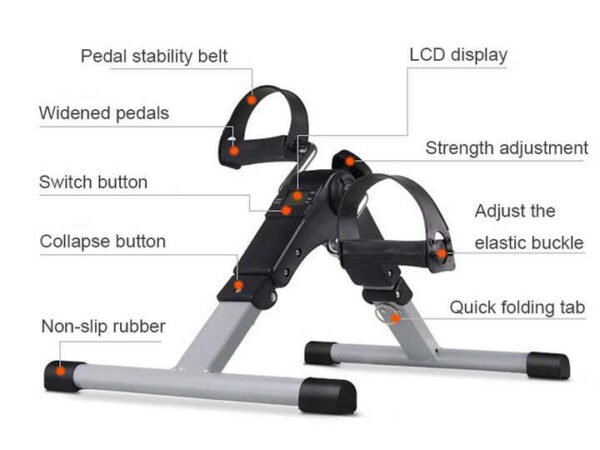 ⁦Fully Assembled Exercise Peddler with Digital screen- دواسه البدال⁩ - الصورة ⁦8⁩